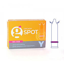 Насадка стимулирующая G-Spot Y Big size 1460