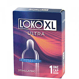 Насадка стимулирующая LOKO XL  ULTRA с возбуждающим эффектом
