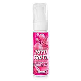 Интимный гель TUTTI-FRUTTI BUBBLE GUM 30 г  арт. LB-30021