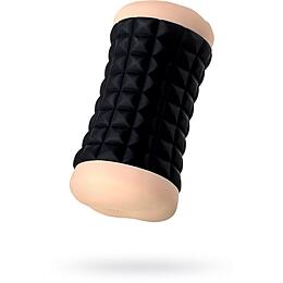 Мастурбатор двусторонний JOS JANICE, TPR, телесный, 14,5 см. арт.784001