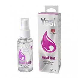 Гель-смазка силиконовый Yes - Anal hot, 50 мл