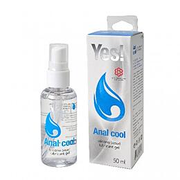Гель-смазка силиконовый Yes - Anal cool, 50 мл