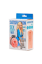 2102-08lola Мастурбатор с вибро-кольцом Satisfaction Magazine Airhostess