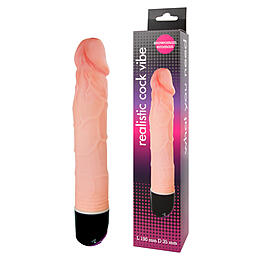 Фаллоимитатор с вибрацией и ротацией REALISTIC COCK VIBE, L 235 мм D 35 мм арт. EE-10061