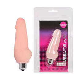 Вибратор - мини VIBRATOR MINI киберкожа L 95 мм D 28 мм арт. EE-10027