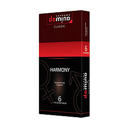 Презервативы Domino, harmony, 18 см, 5,2 см, 6 шт.