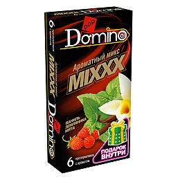 ПРЕЗЕРВАТИВЫ DOMINO CLASSIC АРОМАТНЫЙ МИКС 6 штук 