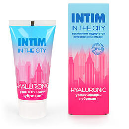 Лубрикант Intim in the city hyaluronic, 60 г арт. LB-60008m